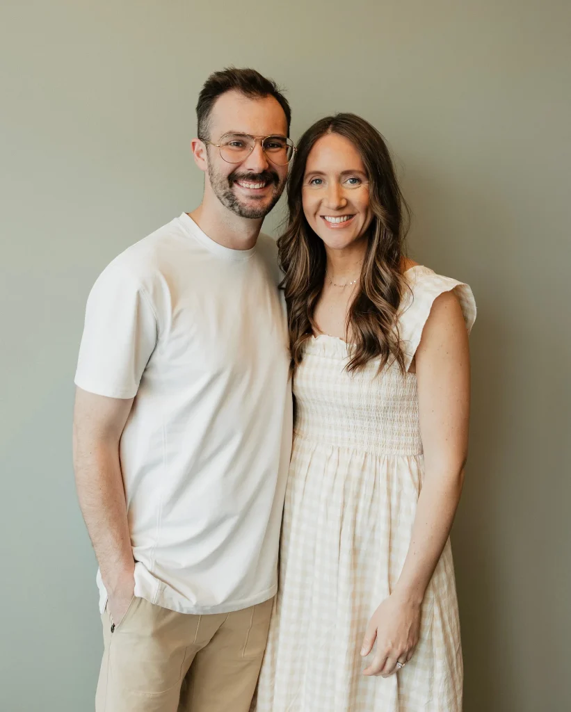 Campus Pastor Zach Hill and Worship Pastor Meryn Hill